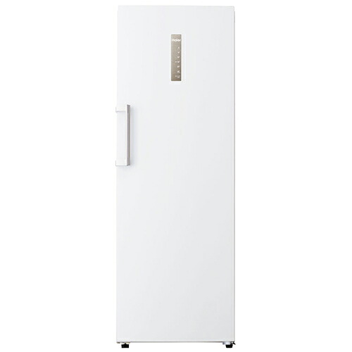 【標準設置料金込】【長期保証付】ハイアール Haier JF-NUF280CR-W ホワイト Haier 右開き 前開き式冷凍庫 280L JFNUF280CRW