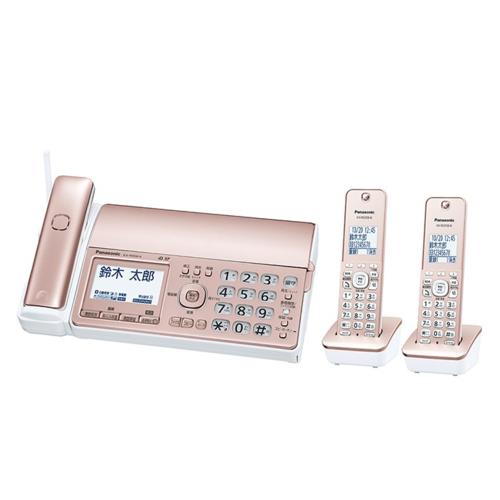 パナソニック Panasonic KX-PD550DW-N ピンクゴールド デジタルコードレス普通紙ファクス 子機2台 KXPD550DWN 27,275円