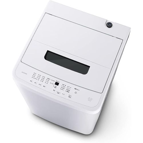 【設置＋リサイクル】アイリスオーヤマ Iris Ohyama IAW-T504-W ホワイト 全自動洗濯機 5.0kg IAWT504W