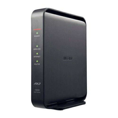 【対象ショップ限定 先着フラッシュクーポン】バッファロー BUFFALO WSR-1500AX2L AirStation Wi-Fi 6対応ルーター エントリーモデル WSR1500AX2L画像