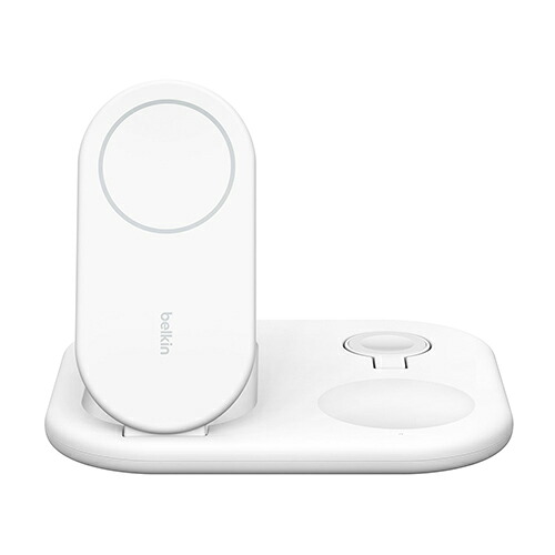 BELKIN WIZ029dqBK ブラック BOOST↑CHARGEQi2 3-in-1マグネット折りたたみ式ワイヤレス充電器 15W WIZ029DQWH 10,828円