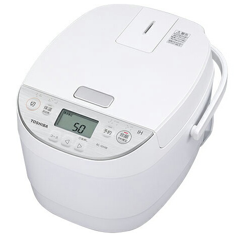 【長期保証付】東芝 TOSHIBA RC-10HW-W ホワイト IH炊飯器 5.5合 RC10HWW