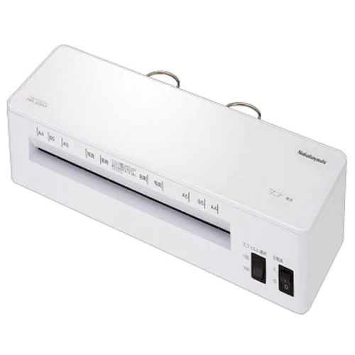 ナカバヤシ HEL-03A4W ホワイト パーソナルラミネータ A4 HEL03A4W
