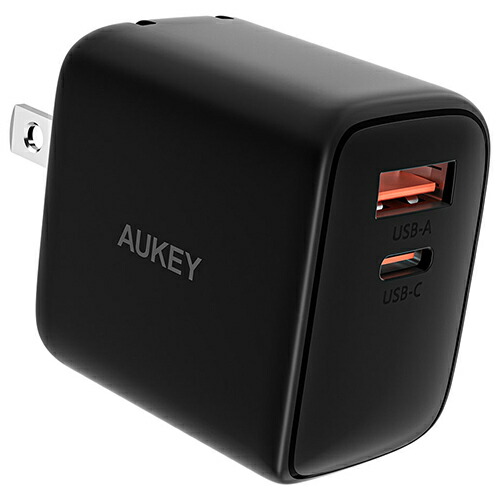 オーキー PA-F4-BK(ブラック) Swift Mix 32W USB充電器 USB-A 1ポート/USB-C 1ポート画像