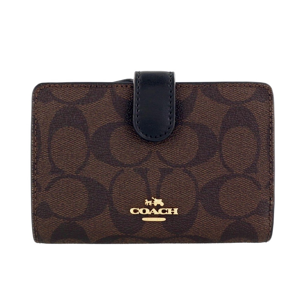 公式店舗 楽天市場 Coach Outlet コーチアウトレット 二つ折り財布 レディース ブラウン F Imaa8 イーベストpc 家電館 高速配送 Threesixtywords Com