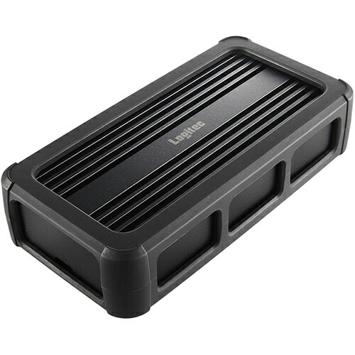ロジテック LOGITEC LGB-PNVU4C ブラック USB4 PCIeトンネリング対応 M.2 NVMe SSDケース Windows mac対応 LGBPNVU4C