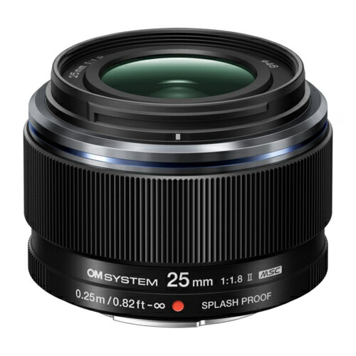 OM SYSTEM M.ZUIKO DIGITAL 25mm F1.8 II マイクロフォーサーズマウント 単焦点レンズ EZM25F182|イーベストPC・家電館
