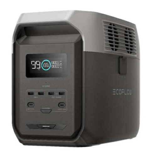 【新品】EcoFlow ポータブル電源 DELTA 2 Max 2048Wh ポータブル電源(EcoFlow DELTA 2 Max 2048Wh)｜撮影機材レンタルから