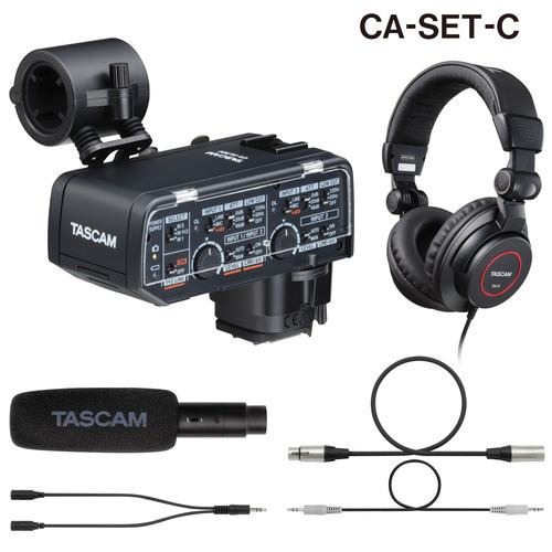 【対象ショップ限定 先着1000円OFFクーポン】TEAC ティアック CA-SET-C カメラ用XLRマイクアダプターCA-XLR2dスターターセット キヤノン用 CASETC