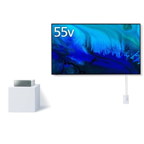 【長期5年保証付】【設置＋リサイクル】パナソニック Panasonic TH-55LW2 ﾎﾜｲﾄ VIERA 55V型 4K有機ELｳｫｰﾙﾌｨｯﾄﾃﾚﾋﾞ 2TBHDD TH55LW2｜イーベストPC・家電館