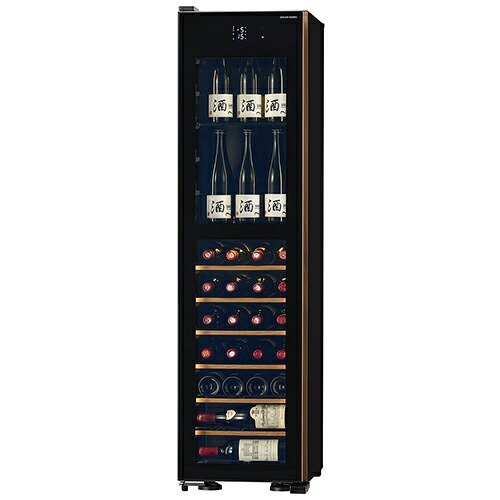 【標準設置料金込】さくら製作所 GX50DM525-LH-B ブラック タワー型セラー 133L 左開き IoT対応 氷温 M5 FULL COVER CELLAR 冷気強制循環式｜イーベストPC・家電館