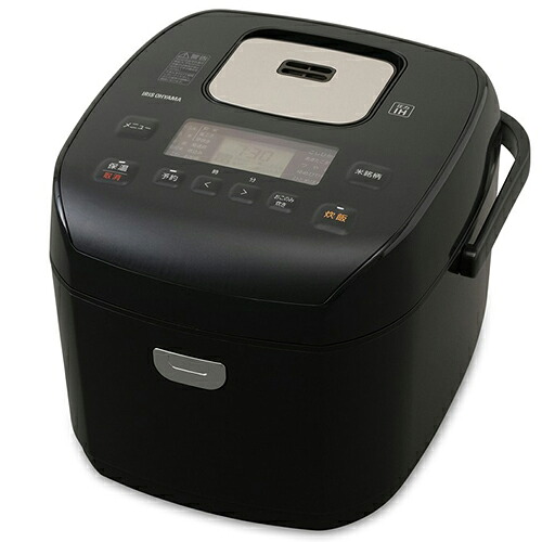 【長期保証付】アイリスオーヤマ Iris Ohyama RC-PD10-B ブラック 米屋の旨み 銘柄炊き 圧力IHジャー炊飯器 10合 RCPD10B|イーベストPC・家電館