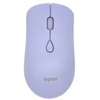 イーグレット EM23-S1 ラベンダーラテ SweetiE Bluetooth/2.4GHz USBワイヤレスマウス 静音 6ボタン EM23S1