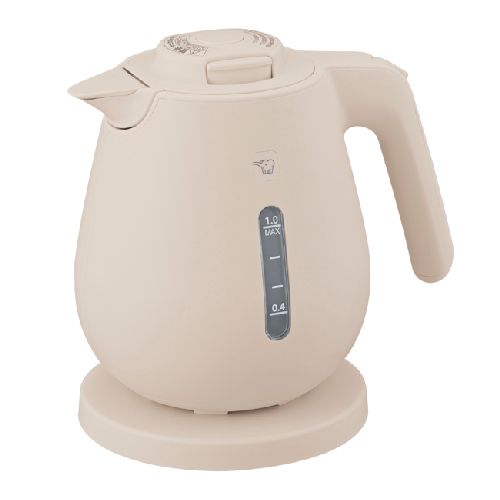 象印(ZOJIRUSHI) CK-DC10-CM ライトベージュ 電気ケトル 1.0L