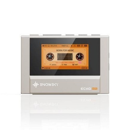 【対象ショップ限定 先着フラッシュクーポン】FiiO フィーオ FIO-SSEMINI-G チタニウムゴールド Snowsky ECHO MINI デジタルオーディオプレーヤー ハイレゾ対応 FIOSSEMINIG