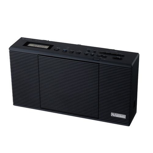 【長期保証付】Aurex オーレックス AX-CR80K ブラック CDラジオ 声くっきり機能搭載 密閉型ネオジウムスピーカー採用 AXCR80K｜イーベストPC・家電館