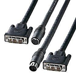 【対象ショップ限定 先着1000円OFFクーポン】サンワサプライ KC-DVI-K100 DVI工事配線ケーブル 10m KCDVIK100