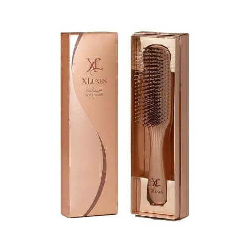 エックスワン X-one XLUXES エグゼティシャン スカルプブラシ 2段植毛 頭皮ケア ヘアケア 血行促進