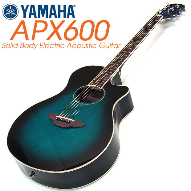 YAMAHA APX600 エレアコ （管理カサ） 楽天市場】ヤマハ エレアコ YAMAHA APX600 BL アコースティック