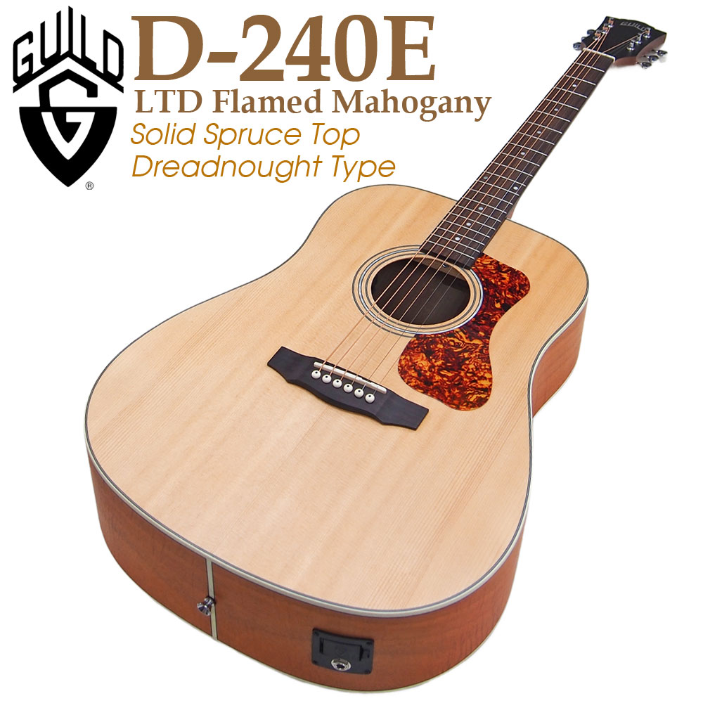Guild/ギルド アコースティックギター D-260CE Deluxe Guild D-260CE Deluxe Acoustic/Electric Guitar Natural