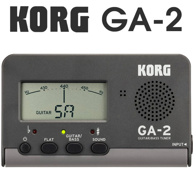 市場 KORG ギターベースチューナー GA-2 np 送料無料 ネコポス