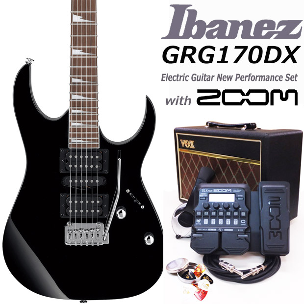 Ibanez アイバニーズ Grg170dx Bkn 電気ギターギター新米 18論点撮要セッティング エレキギター初心者 Nolduanews Com