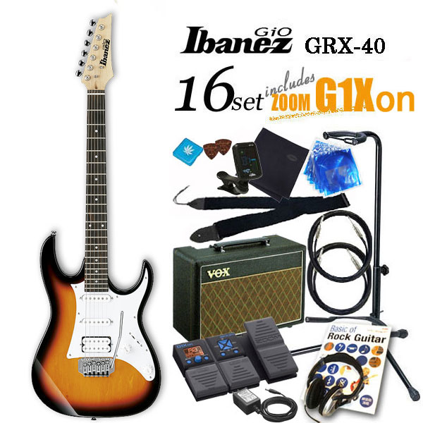 Ibanez アイバニーズ GRX40 TFBエレキギター初心者 18点入門セット 特別セール品