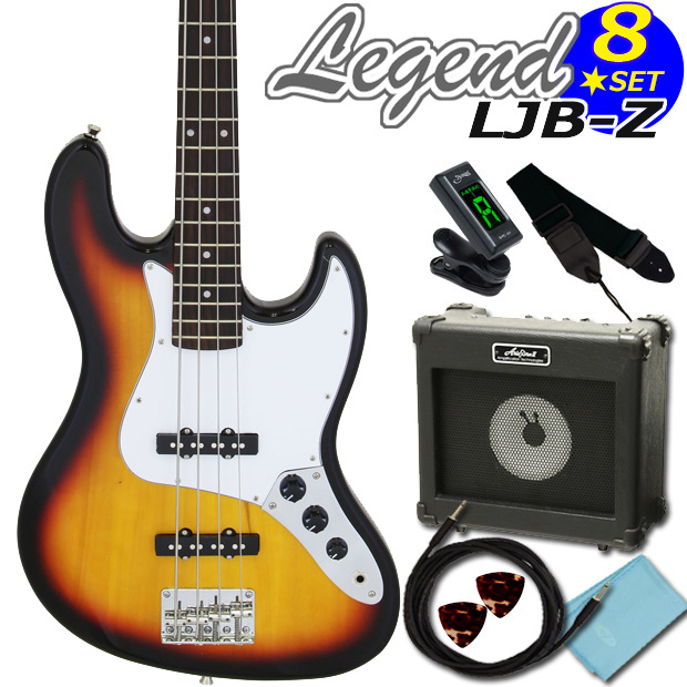 正規品好評★Legend LJB-Z CA 定番9点セット/ARIAアンプ★新品 Aria Pro II