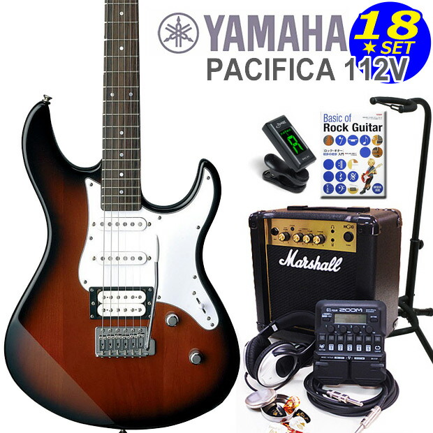 楽天市場】エレキギター初心者入門 YAMAHA ヤマハ PACIFICA 112V/112VM