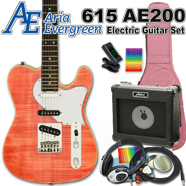 エレキギター　Aria Pro II Marchall MG10 初心者セット Aria Proll [※お取り寄せ商品] AriaProII MAC-STD （PWH/Pearl