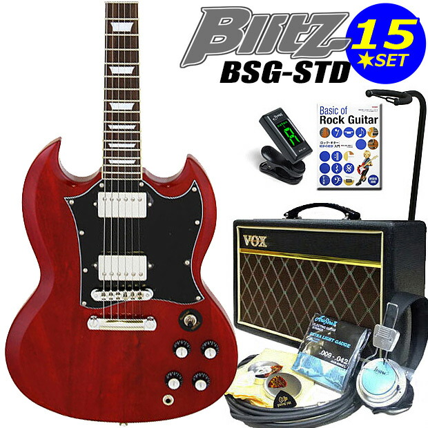 楽天市場】☆ソフトケース付！Epiphone エピフォン SG STANDARD