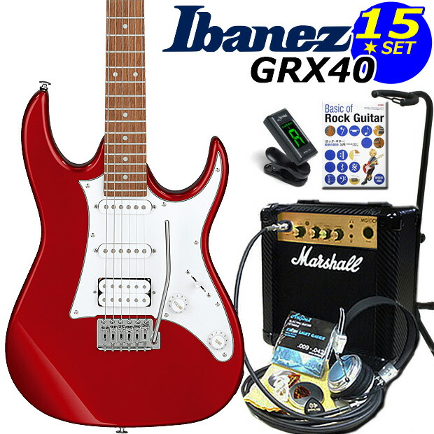 楽天市場】Gio Ibanez アイバニーズ GRX40 MLB エレキギター 初心者