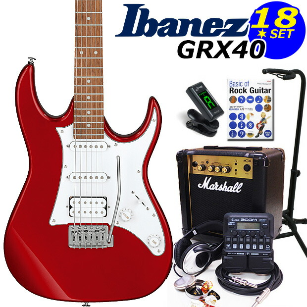 Ibanez / Gio Series / GRX40-CA エレキギター Gio Ibanez GRX40 エレキギター 初心者14点セット【VOXアンプ