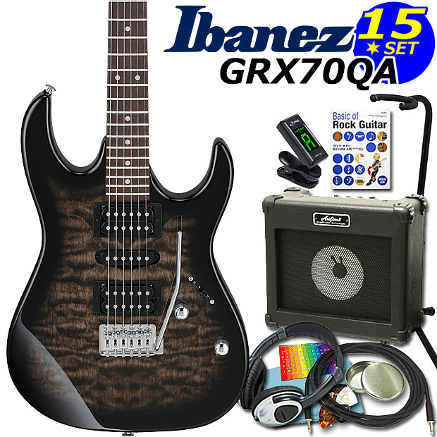 【楽天市場】Gio Ibanez アイバニーズ GRG170DX BKN エレキ