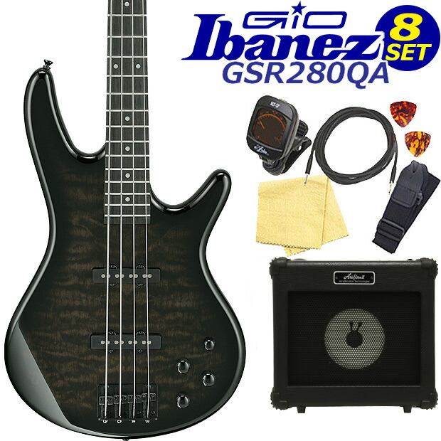 かず坊　2本　レジェーラ Ibanez GSR280QA-TYS ｜イケベ楽器店オンラインストア