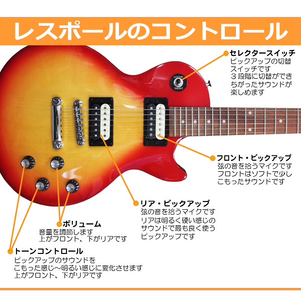 エピフォンLesPaulStudioLTレスポールエレキギター初心者入門15点セット