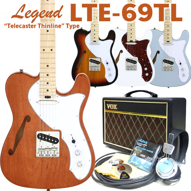 楽天市場】エレキギター 初心者セット Legend レジェンド LTE-69TL