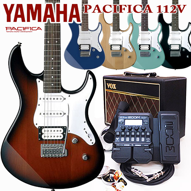 なみさん専用 YAMAHA PACIFICA 112V、ＶＯＸヘッドホンアンプ 楽天市場】エレキギター初心者入門 YAMAHA ヤマハ PACIFICA 112V/112VM