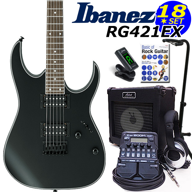 楽天市場】Ibanez アイバニーズ RG370ZB WK エレキギター 初心者セット