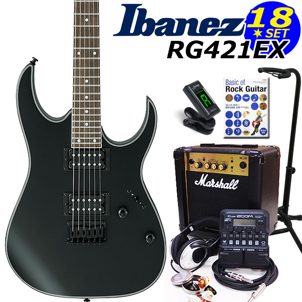 【楽天市場】Ibanez アイバニーズ RG421EX BKF エレキギター 