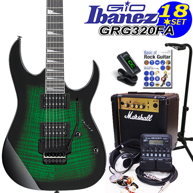 楽天市場】Gio Ibanez アイバニーズ GRG170DX BKN エレキギター 初心者