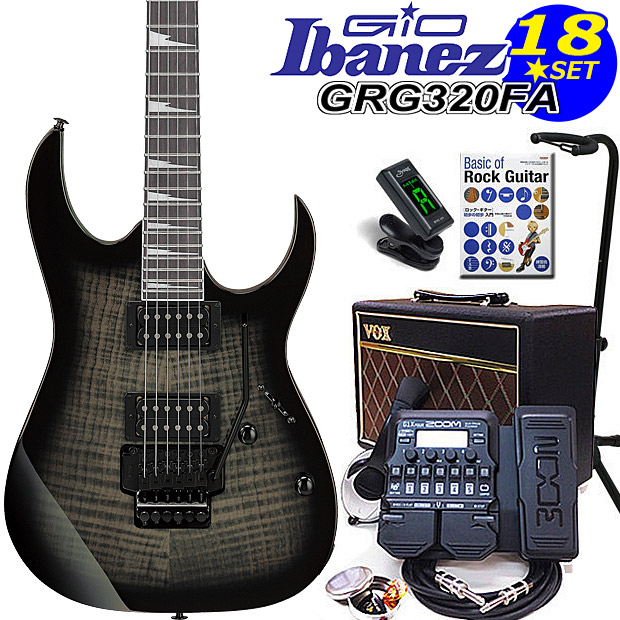 ギター Ibanez/Gio GRG320FA-TBS Ibanez GRG320FA TBS GIO - transparent blue sunburst Str