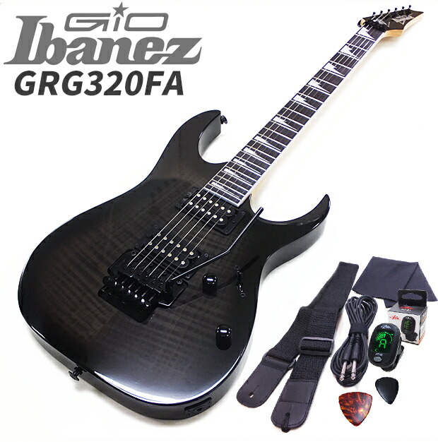 Ibanez RG370ZB ソフトケース付き ブラック Ibanez RG Series Standard Model H S Weathered Black Rg370zb