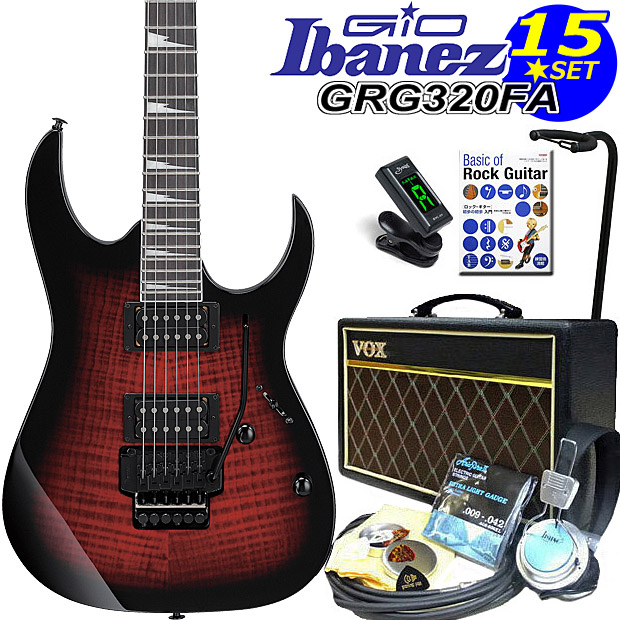 楽天市場】GIo Ibanez アイバニーズ GRG170DX BKN エレキギター初心者