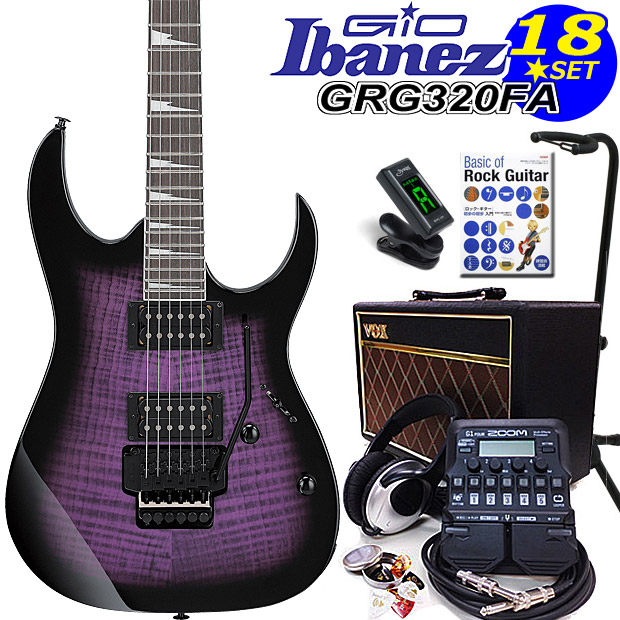 ギター Ibanez/Gio GRG320FA-TBS Ibanez GRG320FA TBS GIO - transparent blue sunburst Str