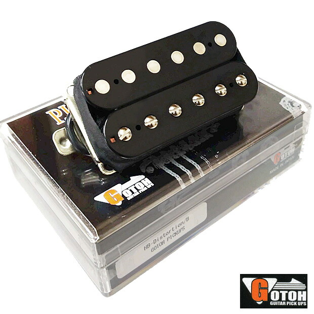 楽天市場】GOTOH Pickups HB-Classic α B(リア用) Black ハムバッカー