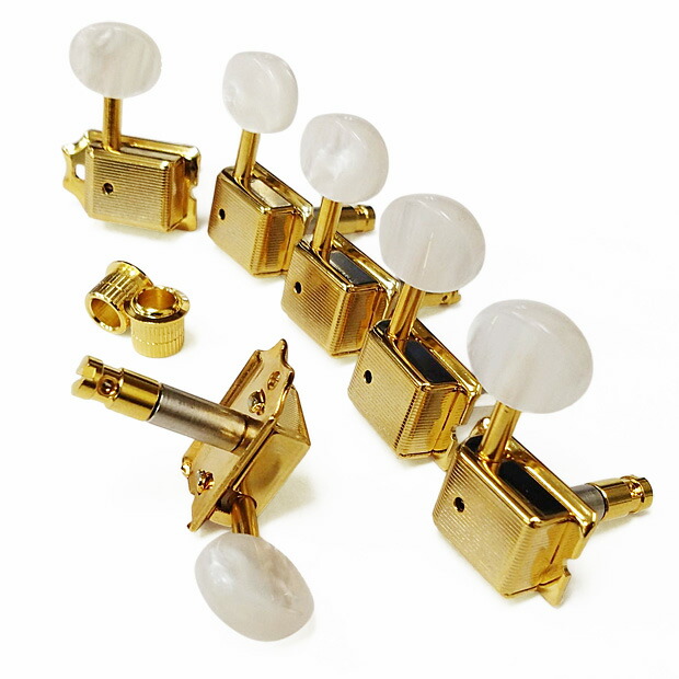 GOTOH SD91 MG マグナムロック P5W G(ゴールド) ゴトー ギター ペグ L6 片側タイプ 6個セット【SD91MG-P5W/G/L6】｜EbiSoundオンラインショップ