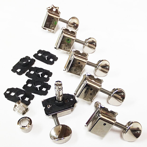 GOTOH ゴトー ギター ペグ SDS510MG 05M マグナムロック N(ニッケル) L6片側６連【SDS510MG-05M/N/L6】｜EbiSoundオンラインショップ 8,717円