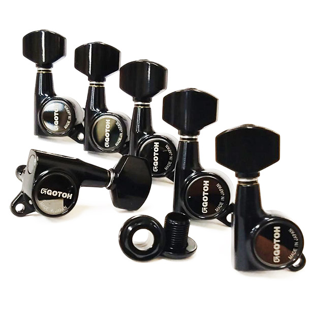 楽天市場】GOTOH ゴトー ギター ペグ SG301 01 CK(コスモブラック