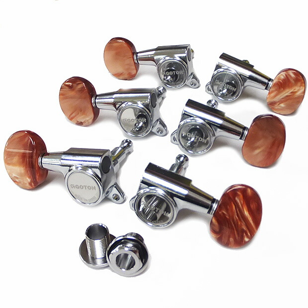 楽天市場】GOTOH ゴトー ギター ペグ SG381 HAP-M 07 C(クローム
